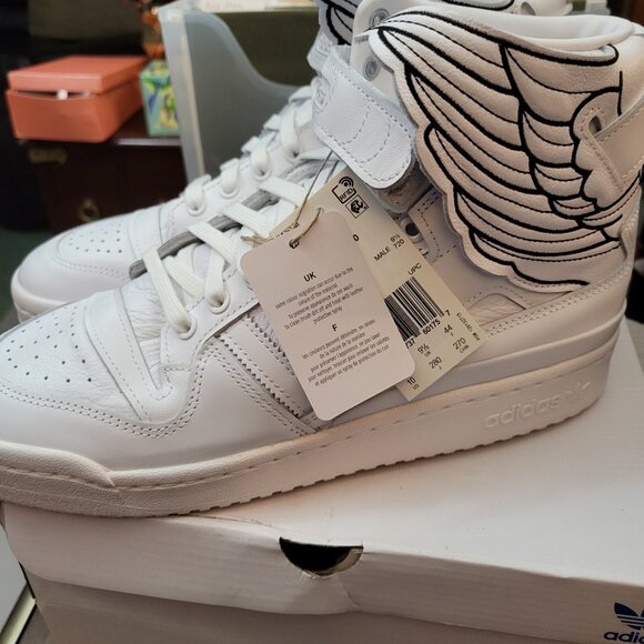 Rare Adidas Jeffery Scott JS Wings 4.0 White Gym Shoe - NWT in Box main image 4